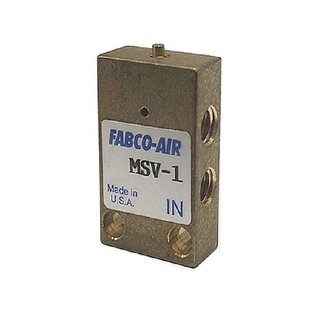 美國 fabco-air 限位閥 MSV-1